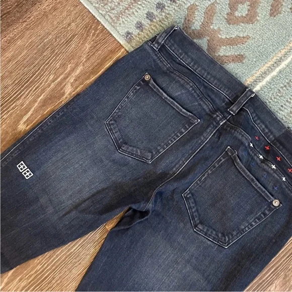 Ksubi Womens Dark Wash Denim Pocket Casual Skinny Jeans Size 27 - Picture 5 of 5
